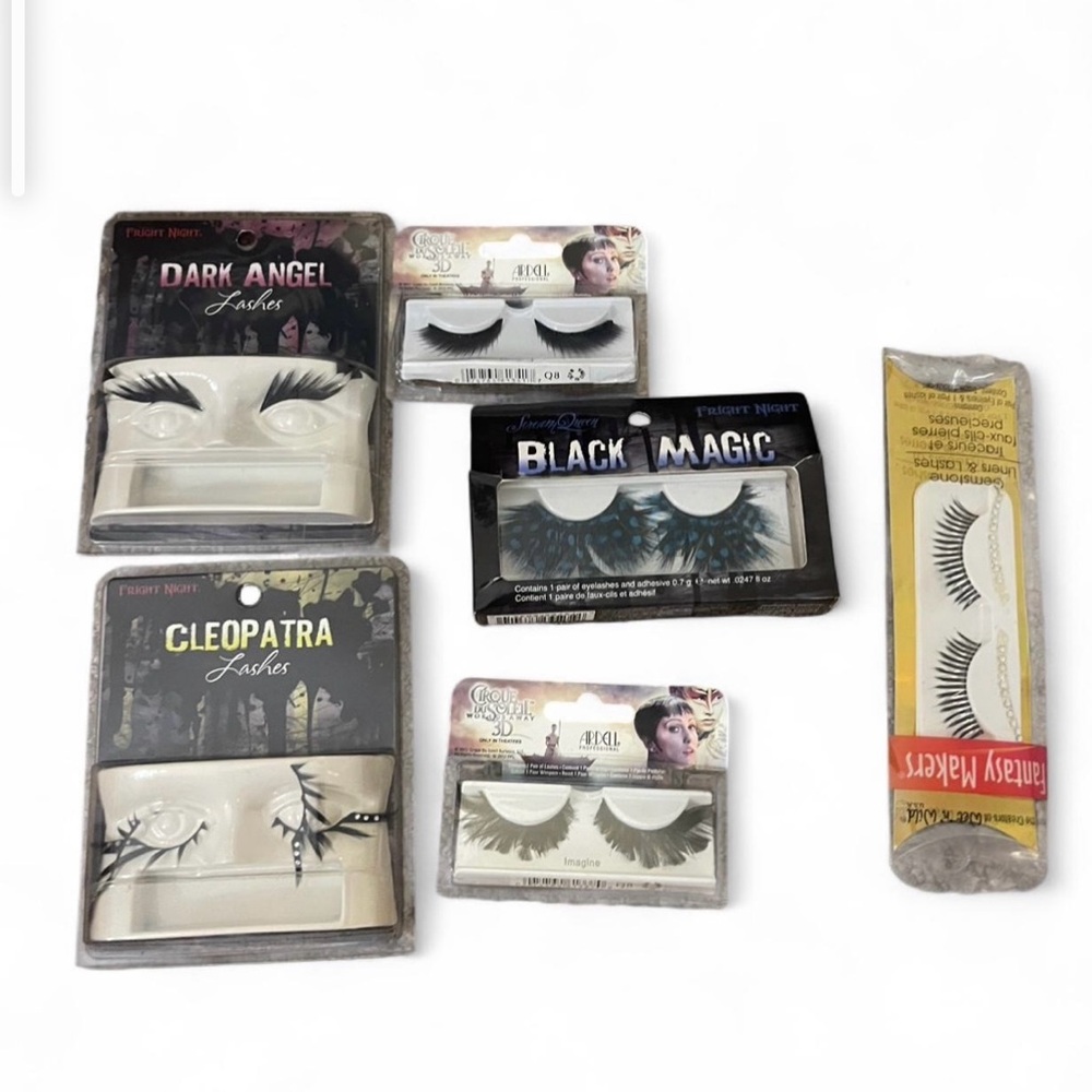 Various Vintage Eyelash Fake False Eyelashes
Bundle